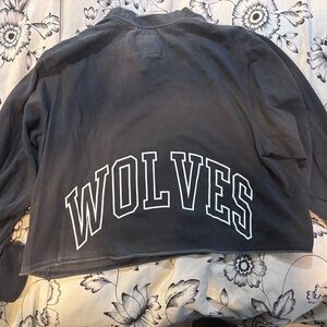 Darc Sport Gray Wolves Crop Top